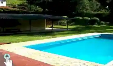 Chácara Horizonte - área de 5.000 m2, evento para 150 pessoas, pernoite para 17 pessoas, piscina, churrasqueira, mini campo de futebol, vestiário, casa com cozinha completa, bosque com horta e arvores frutíferas..