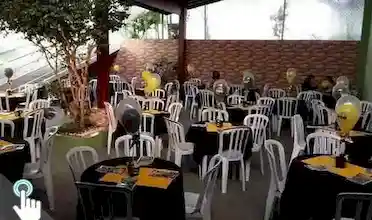 Espaço Bela Vista - Espaco de festa para 120 pessoas em tres ambientes, salao principal, tenda com capacidade para vinte mesas e gramado de 120m², cozinha completa com churrasqueira..