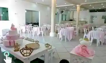 Salão de Festa Parre - Espaço ideal para festas eventos, área total de 600m², área construída 400m² com capacidade para 350 pessoas em um só ambiente..